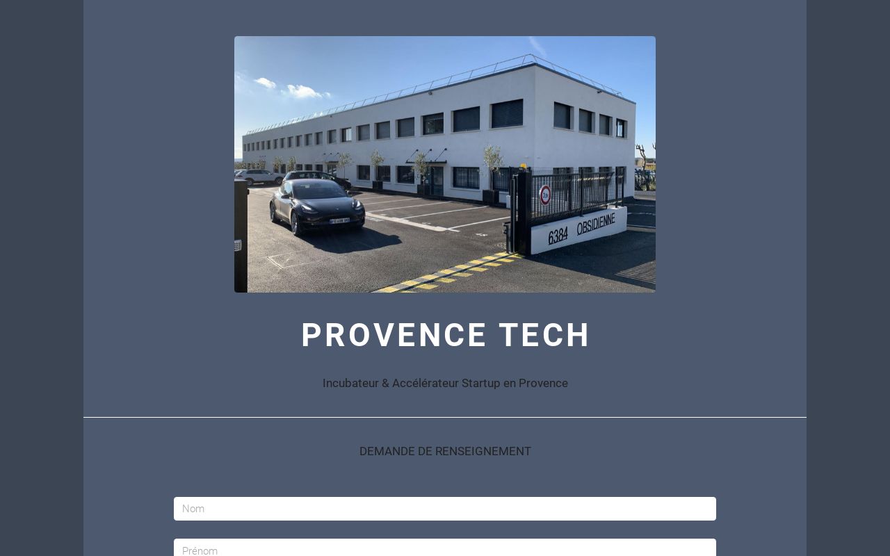 (c) Provence.tech